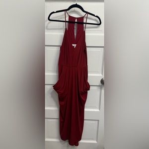 BCBGeneration Women's Sleeveless Midi Dress with Pockets